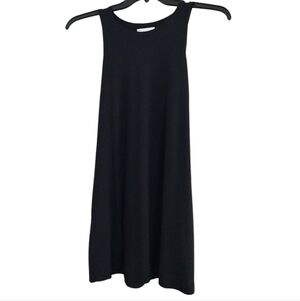 H&M simple black dress size xs tank top